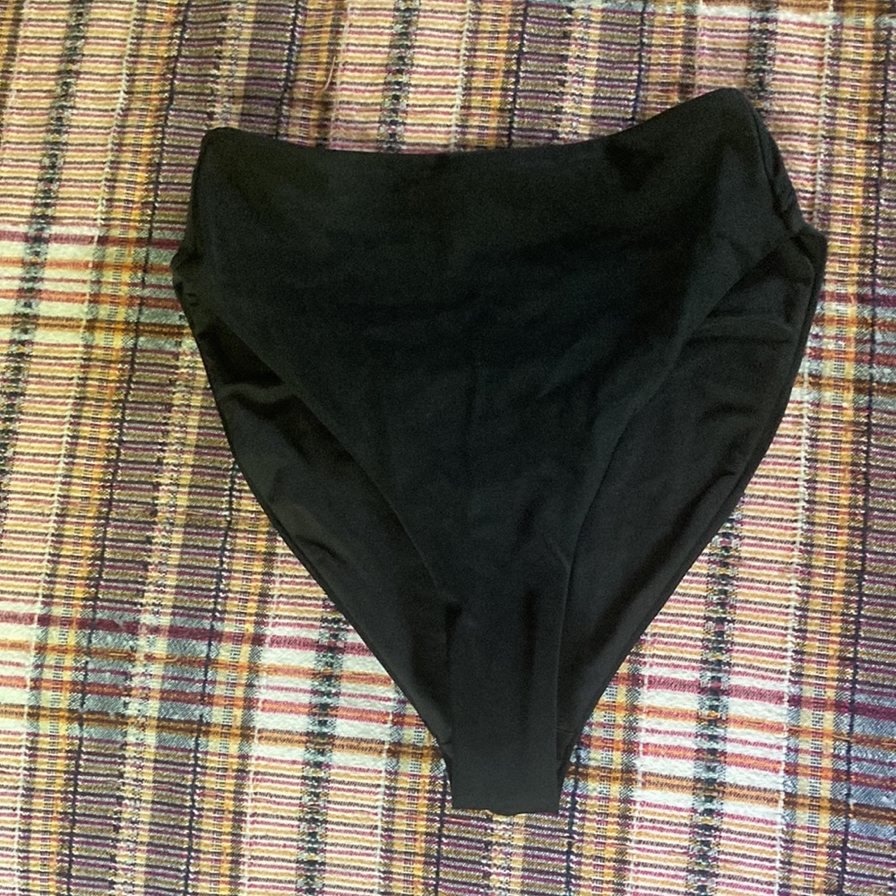 Black Nordstrom swim bottoms - Picture 2 of 2